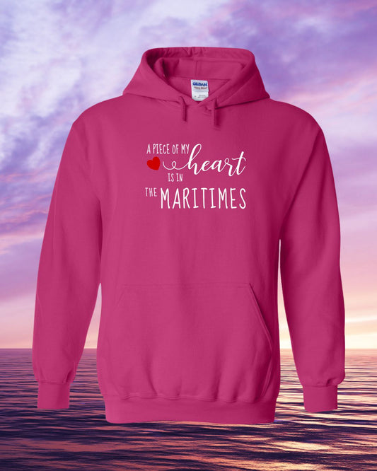 A piece of my Heart is in the Maritimes Pullover Hoodie