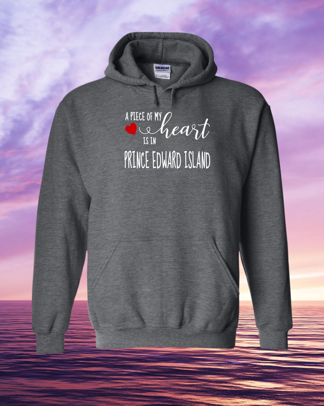A piece of my Heart is in PEI Hoodie