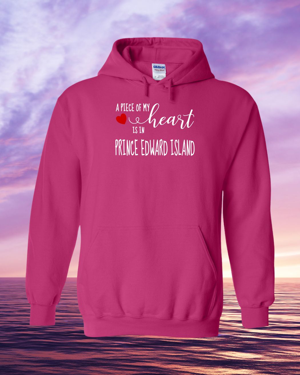 A piece of my Heart is in PEI Hoodie