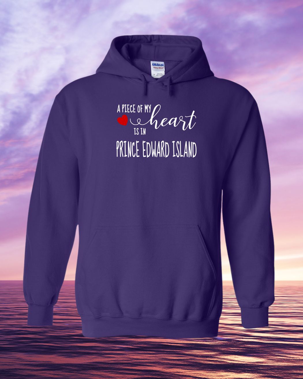 A piece of my Heart is in PEI Hoodie