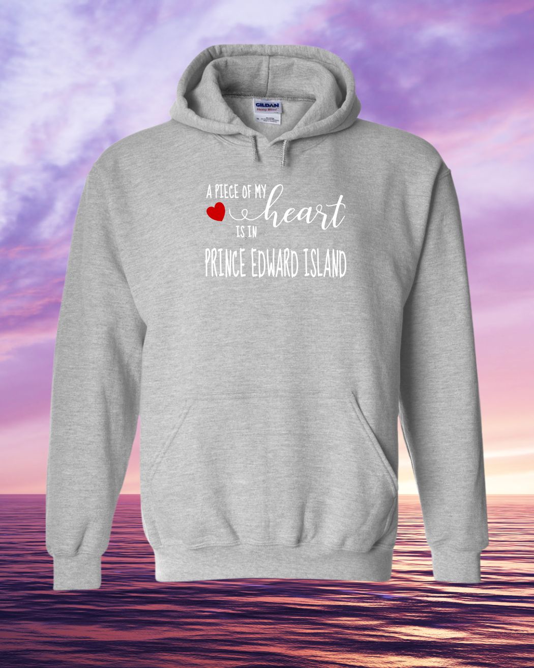 A piece of my Heart is in PEI Hoodie