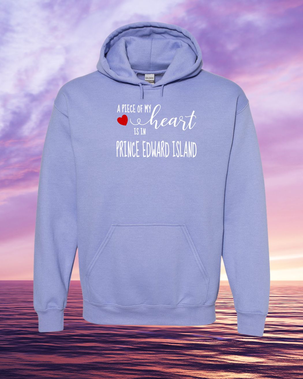 A piece of my Heart is in PEI Hoodie