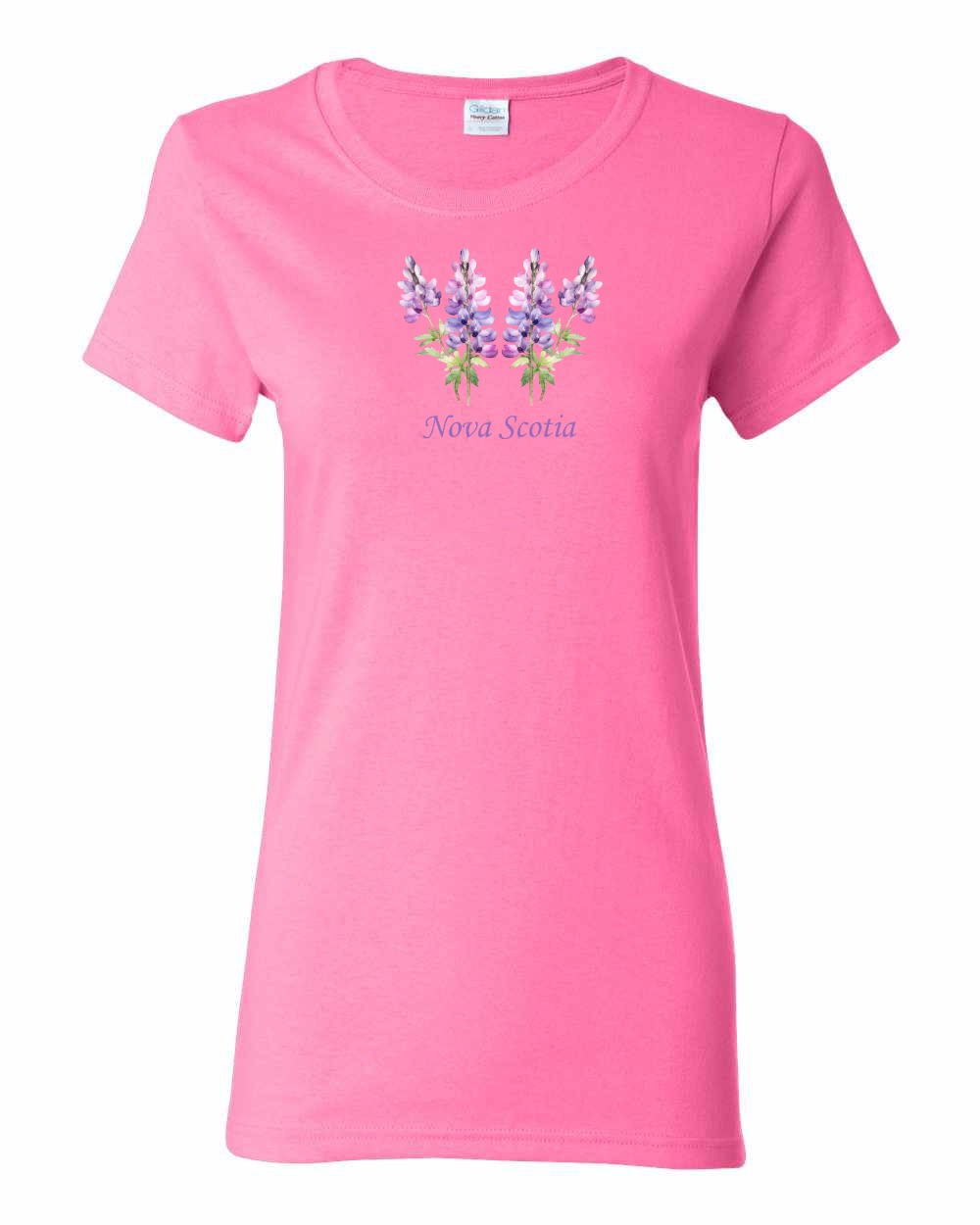 Nova Scotia Lupins Full womens-tee