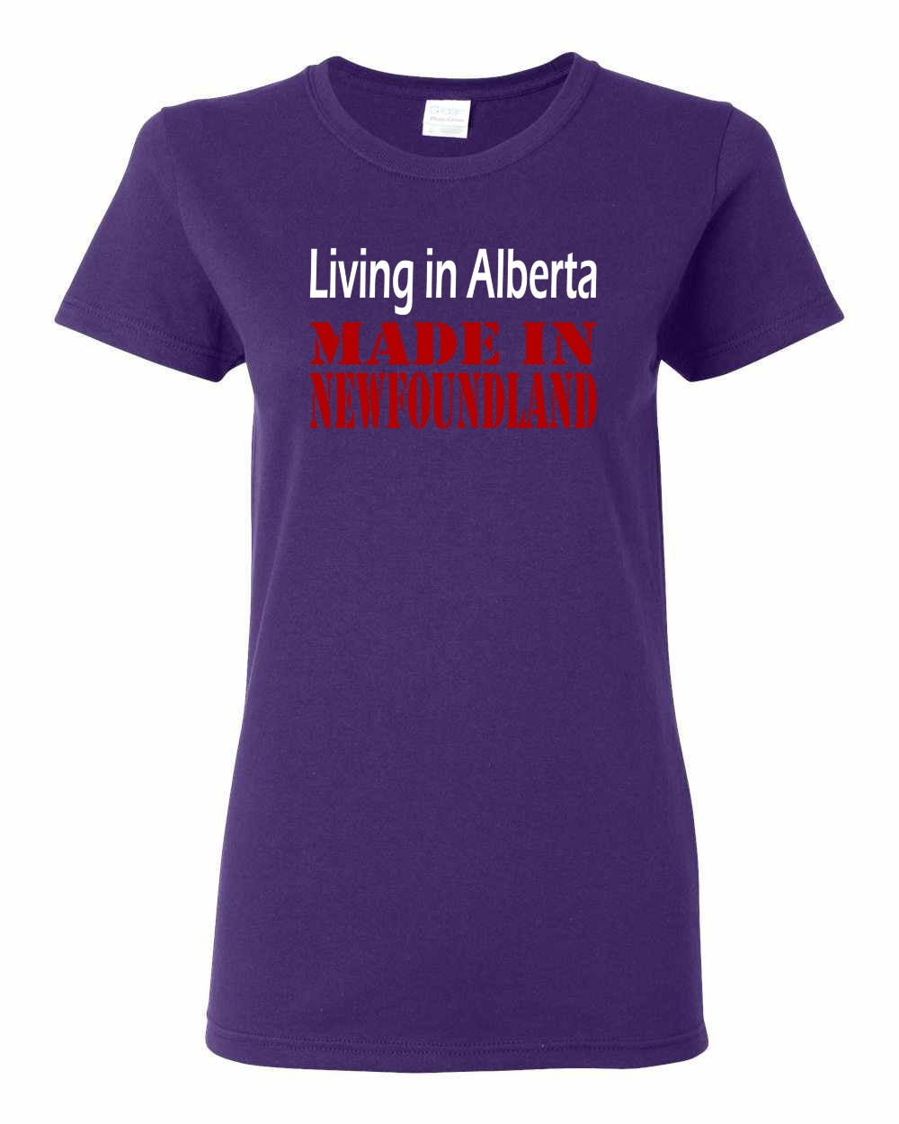 Living Alberta Made in Newfoundland Full Women's Tee