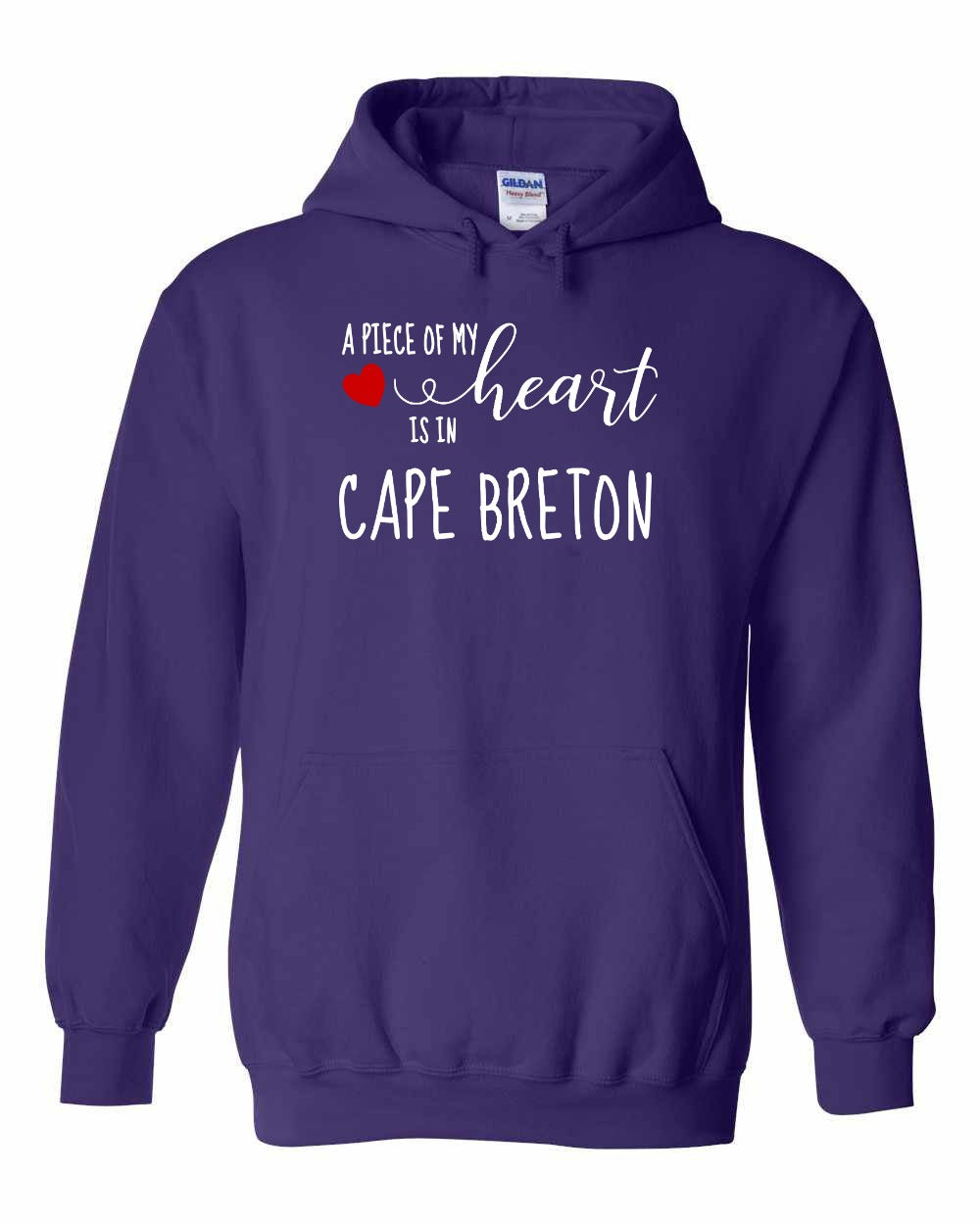 A piece of My heart in Cape Breton (Red Heart) Full Pullover Hoodie