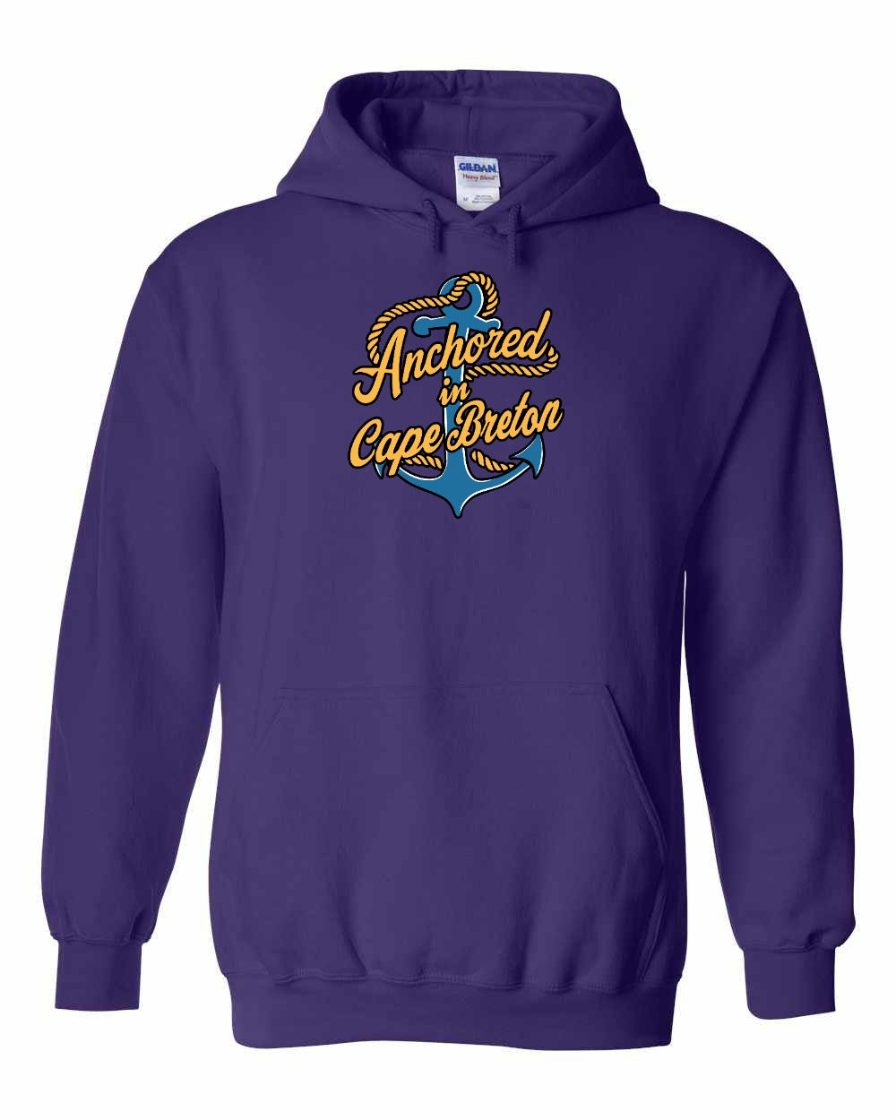 Anchored in Cape Breton (New Design) Full Pullover Hoodie