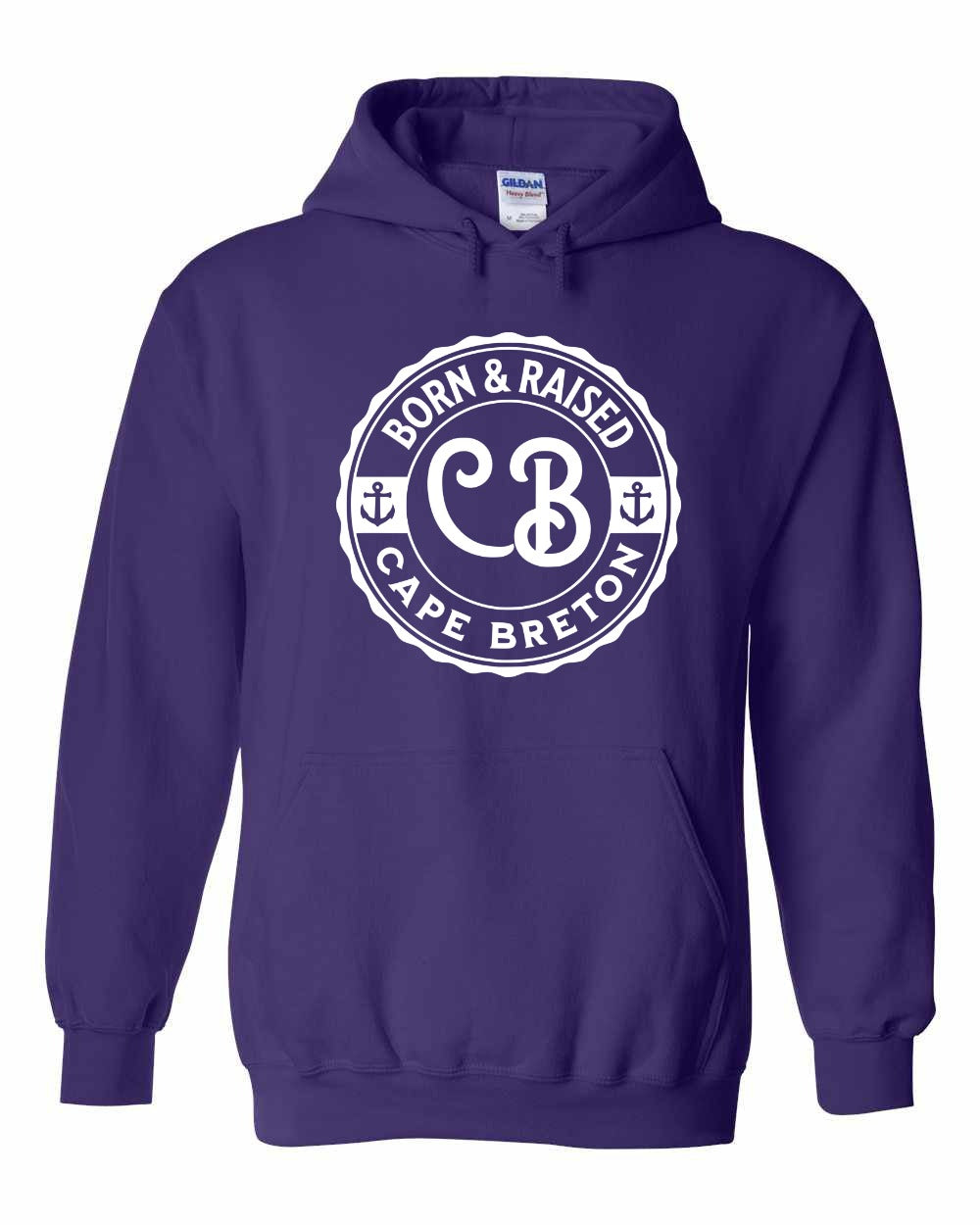 Born & Raised Cape Breton Full Pullover Hoodie
