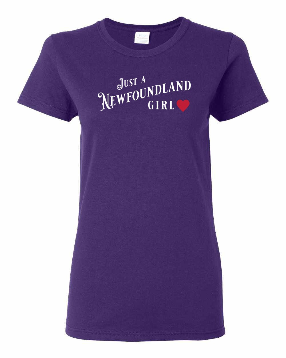 Just a Newfoundland Girl Full Women's Tee