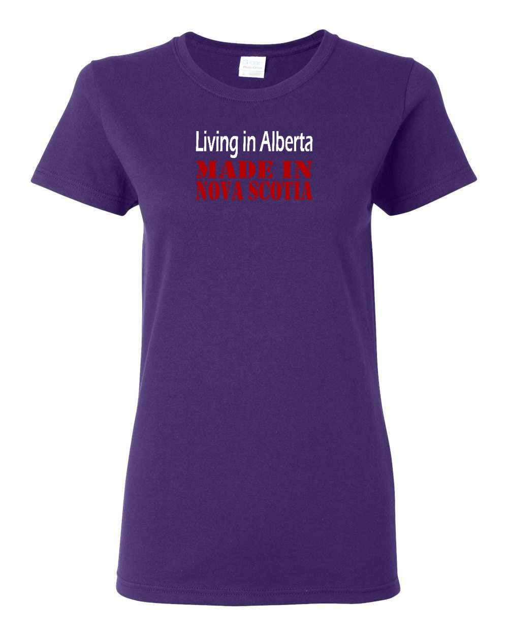 Living Alberta Made in Nova Scotia Full womens-tee