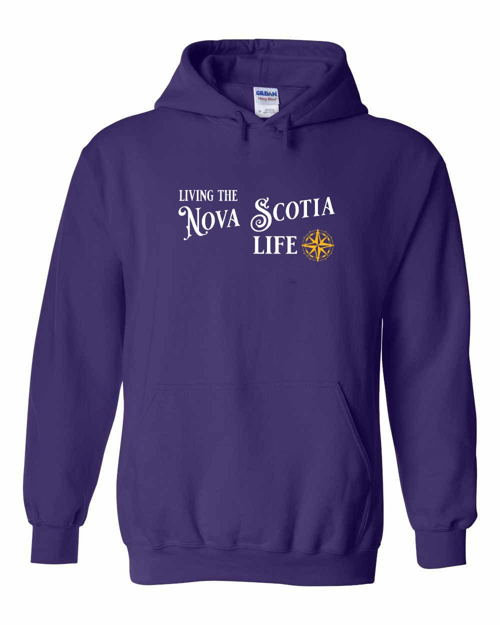Living the Nova Scotia Life yellow Full pullover