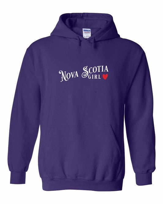 Nova Scotia Girl Red Heart Full pullover