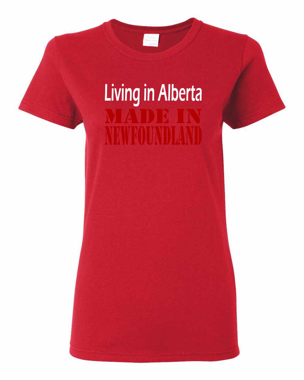Living Alberta Made in Newfoundland Full Women's Tee