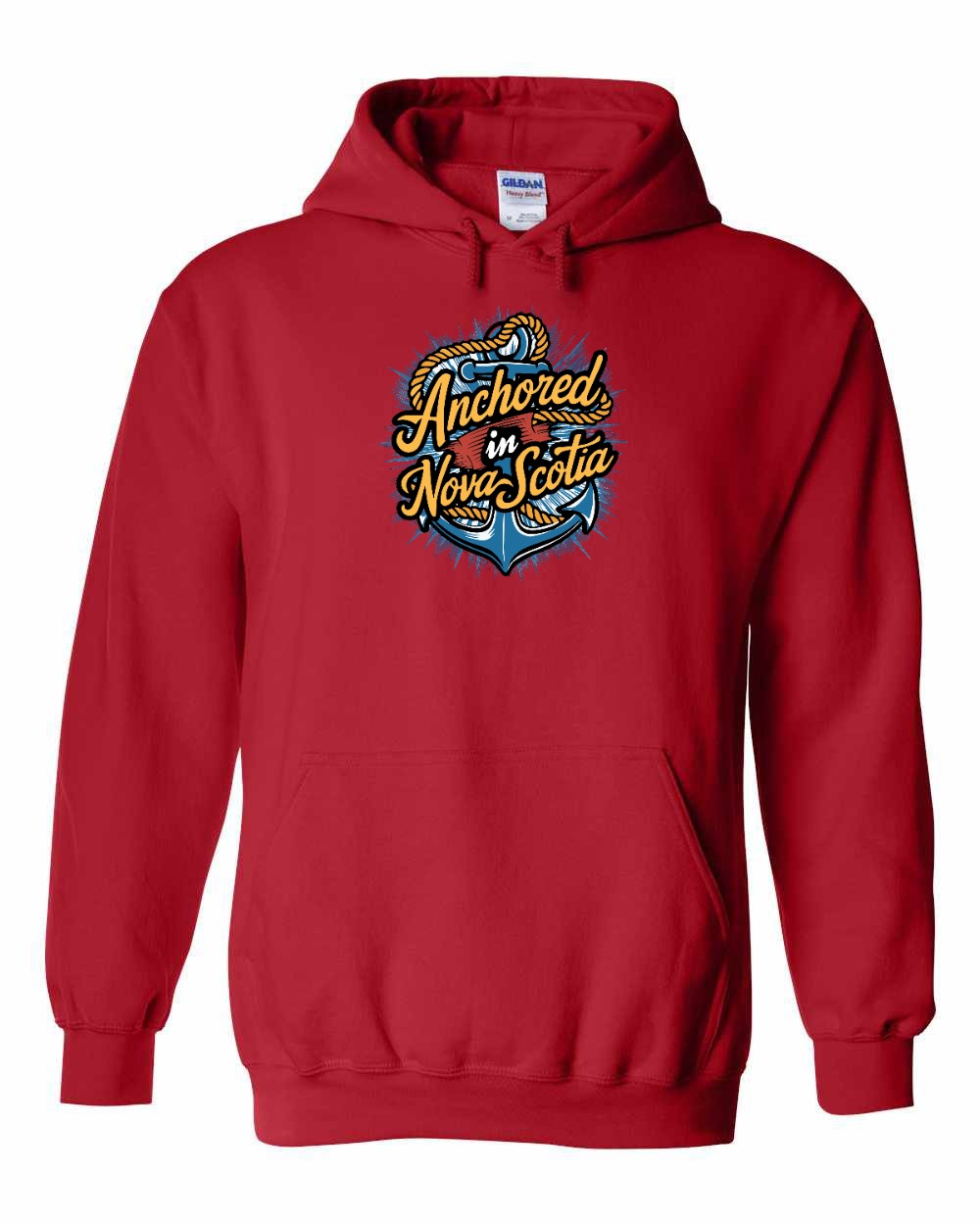Anchored In Nova Scotia (Old Design) Full pullover
