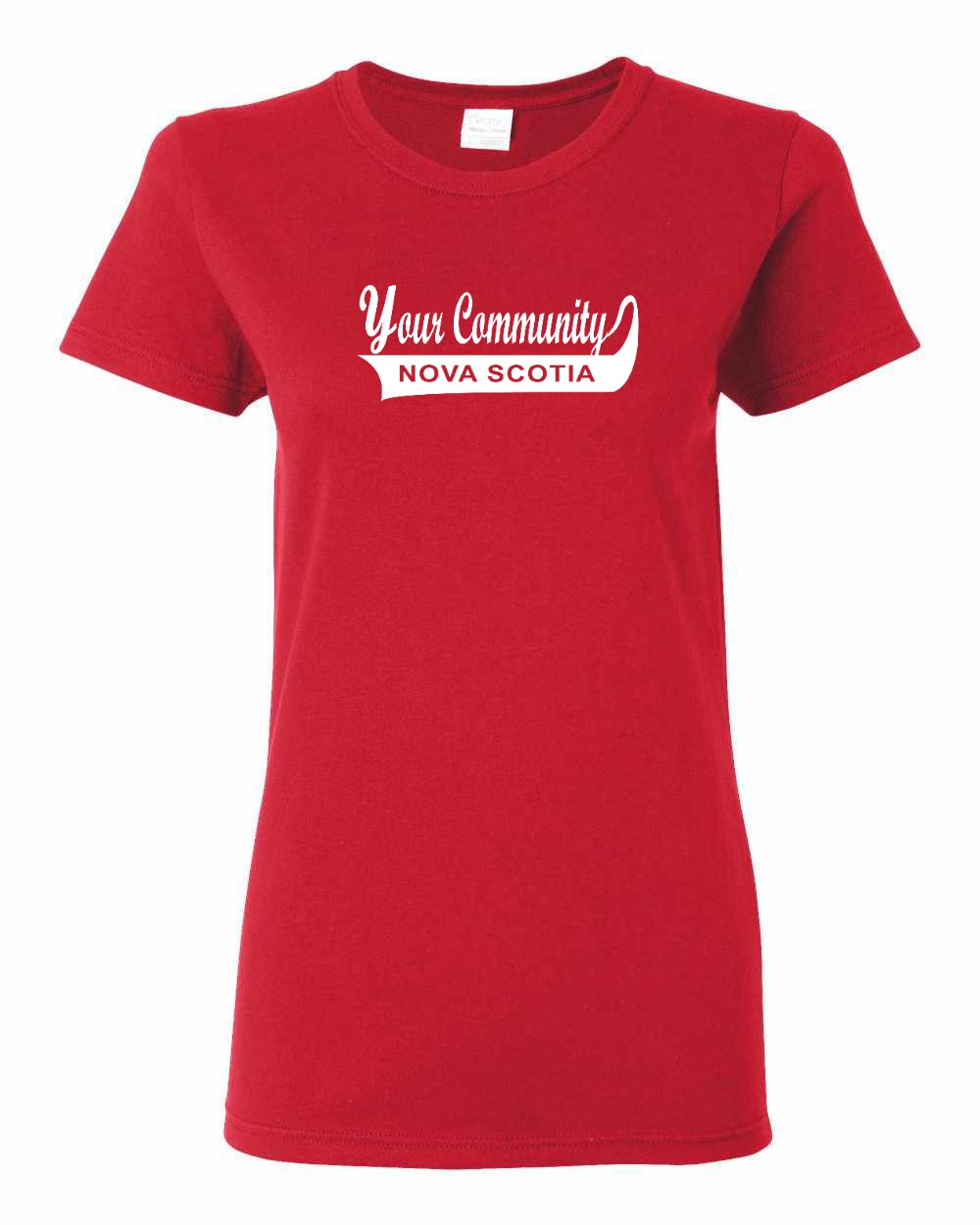 Your Community Swoop (Nova Scotia) Full womens-tee