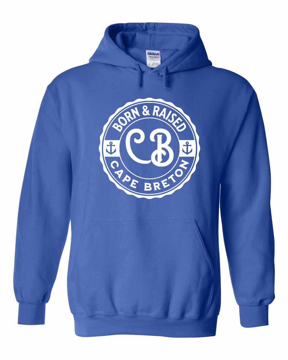 Born & Raised Cape Breton Full Pullover Hoodie
