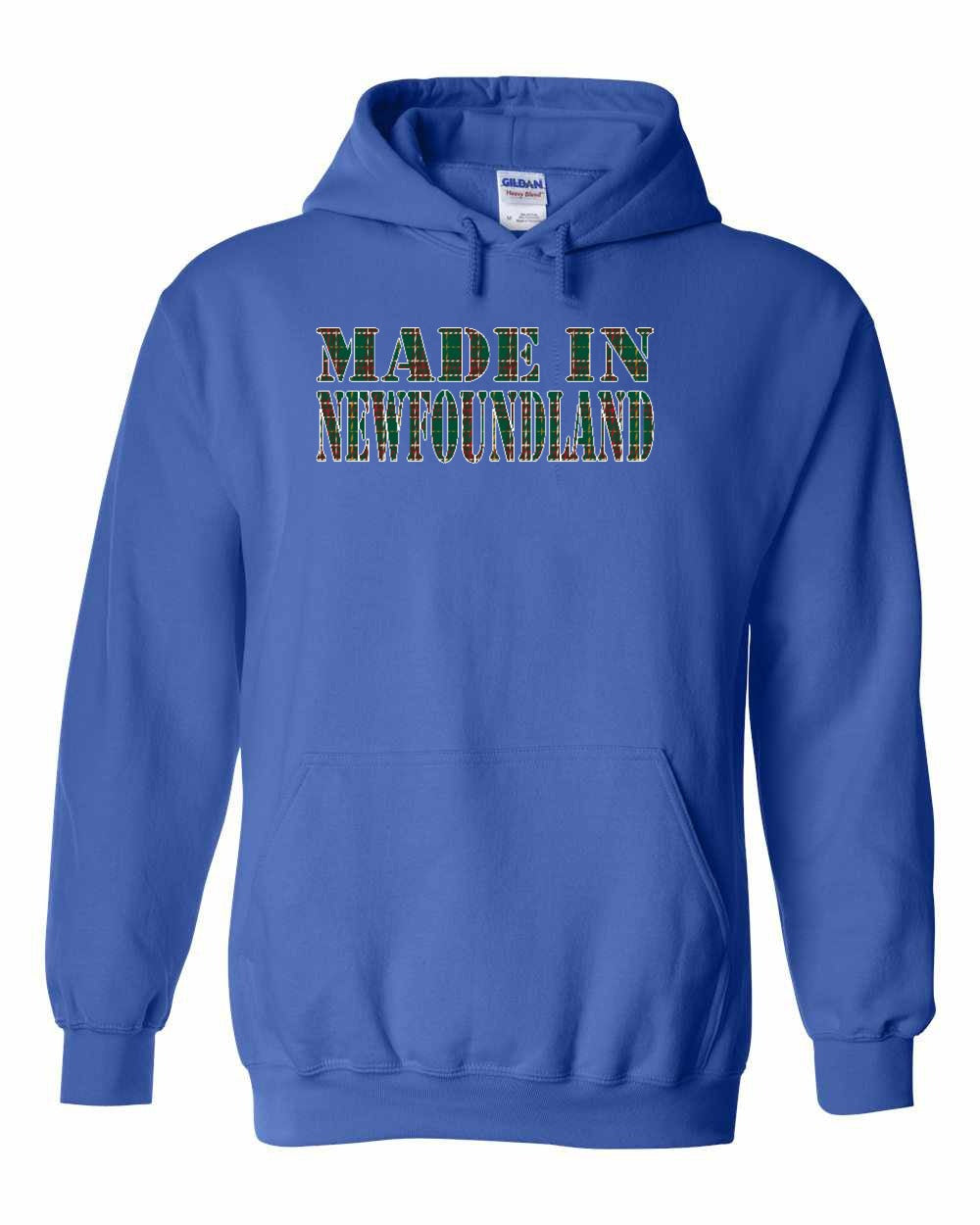 Made In Newfoundland ( Tartan Lettering) Full Pullover
