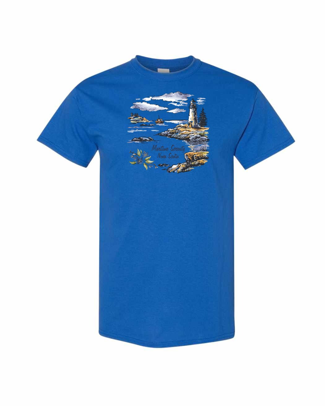 Maritime Serenity Nova Scotia Full mens-tee