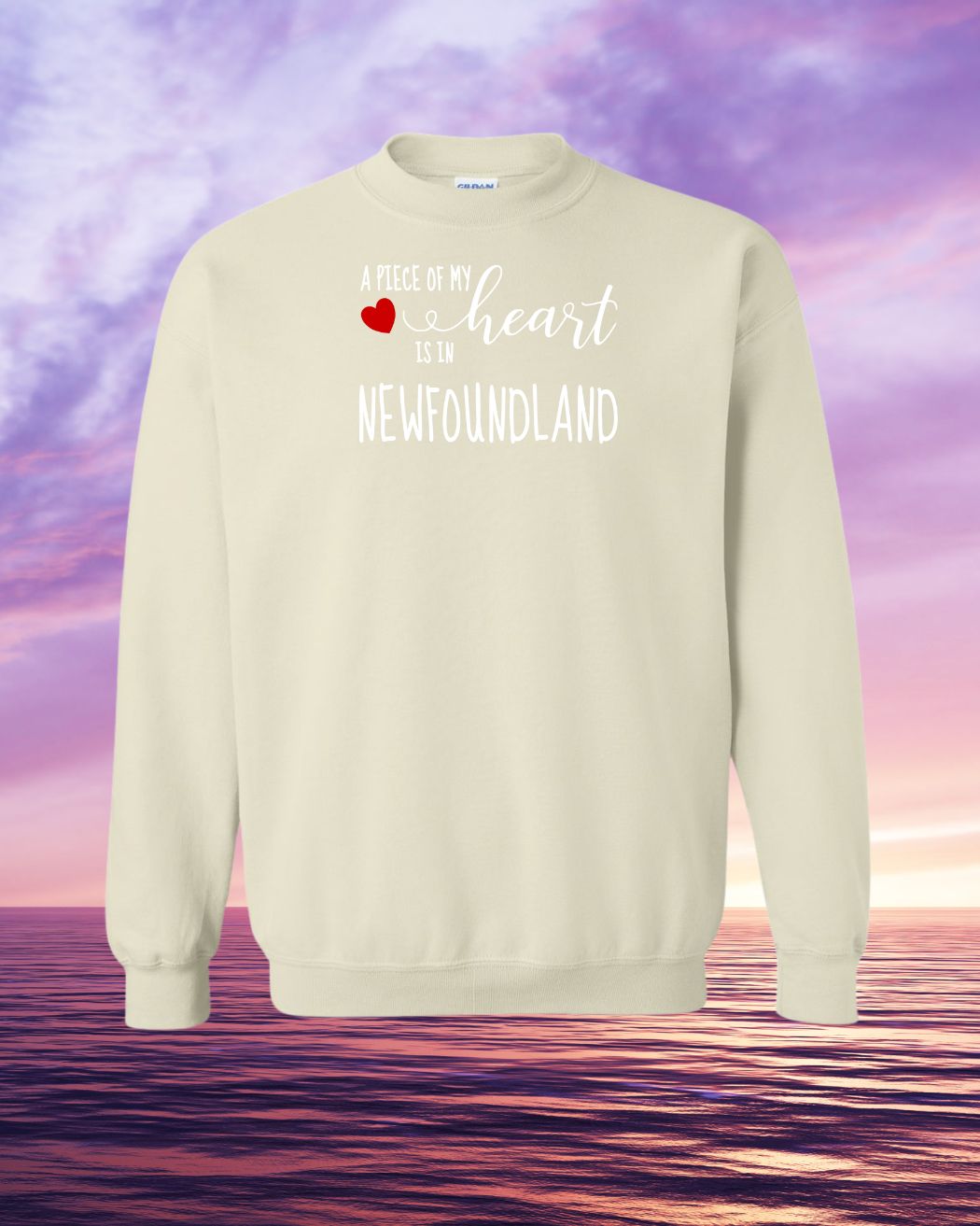 A piece of my Heart is in Newfoundland Sweatshirt