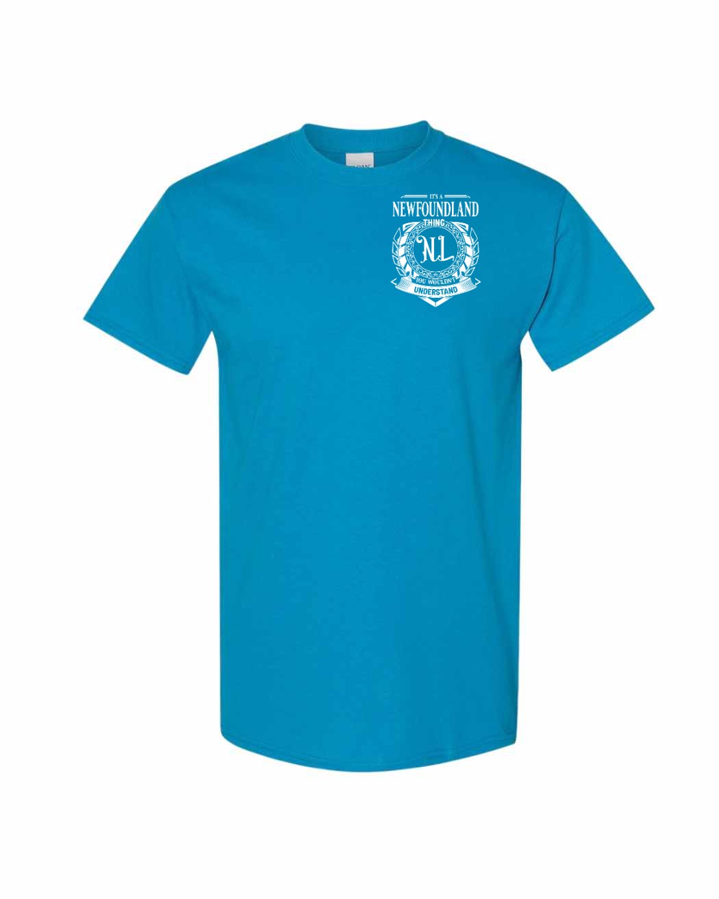 It's A Newfoundland Thing Left Chest and Back Men's Tee