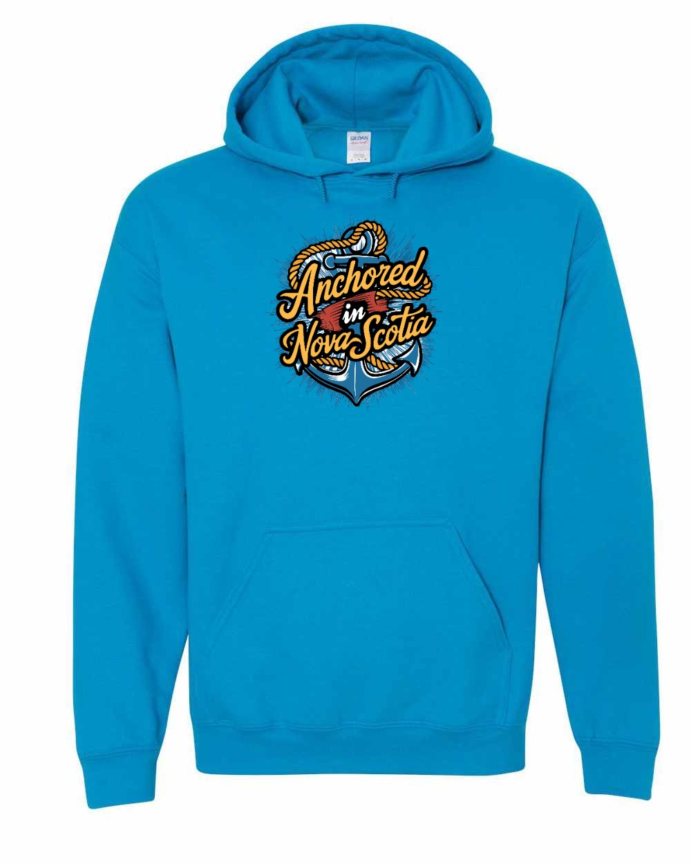 Anchored In Nova Scotia (Old Design) Full pullover