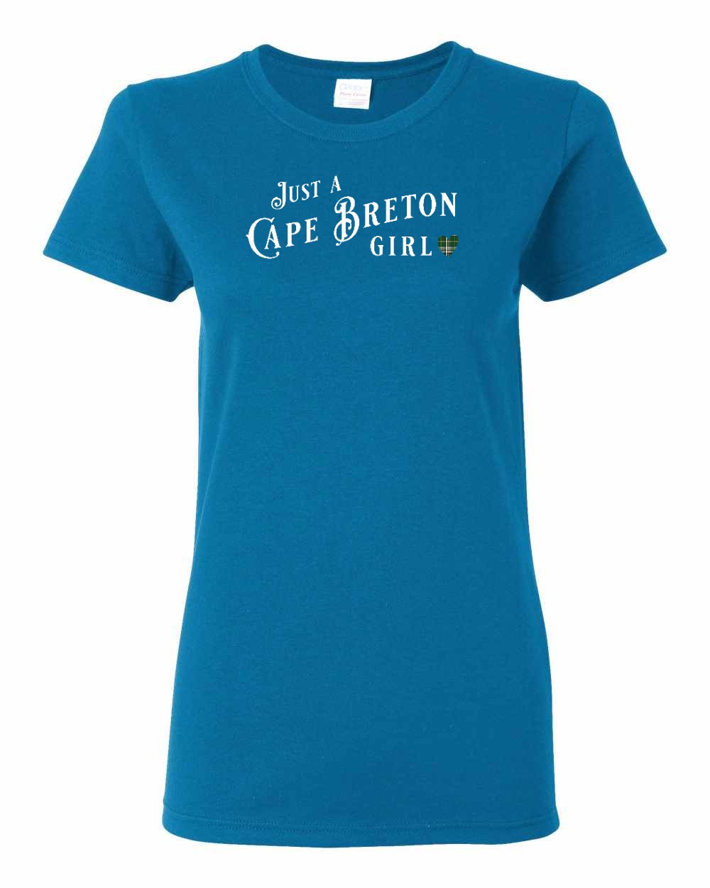 Just a Cape Breton Girl Tartan Full Women's Tee