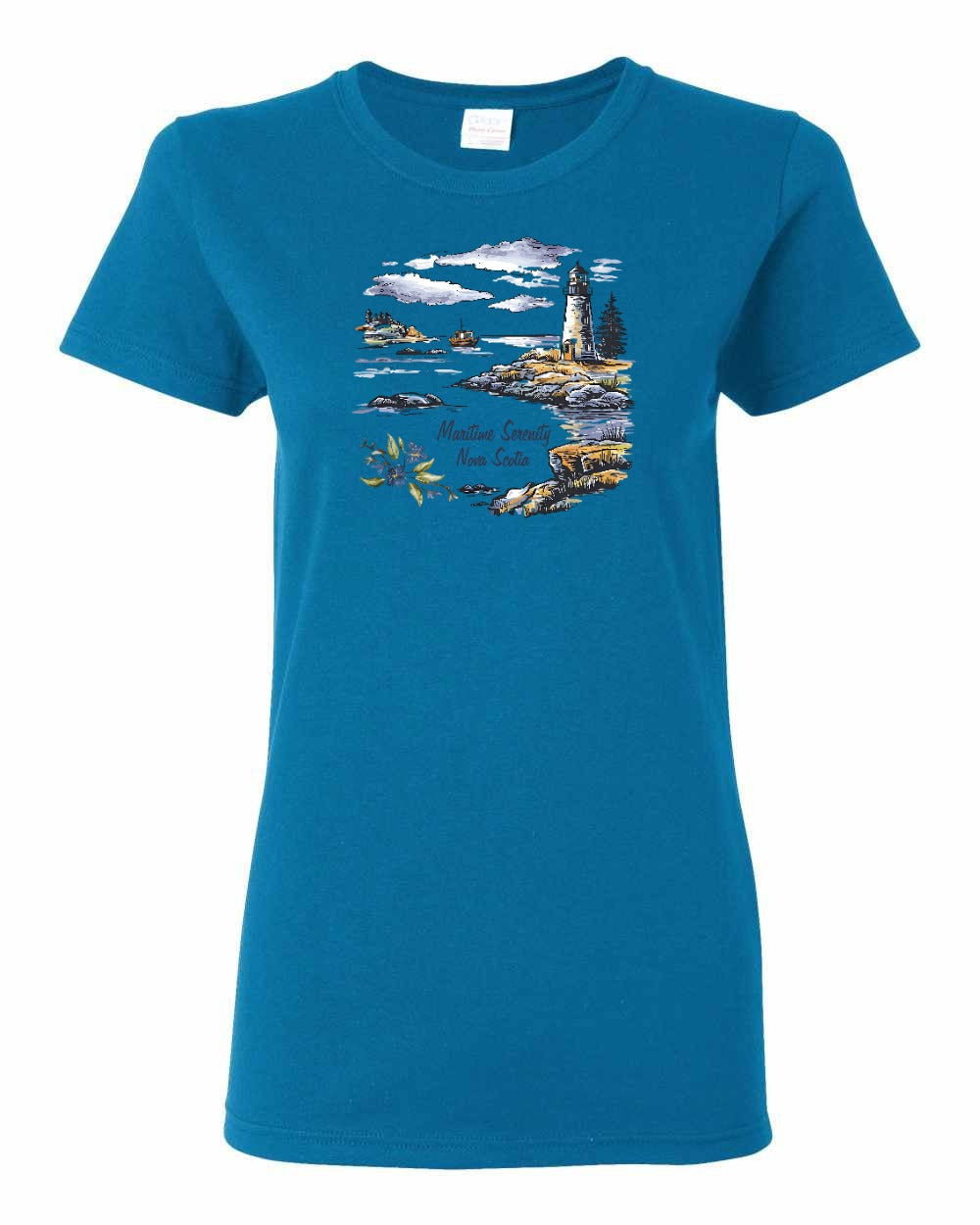 Maritime Serenity Nova Scotia Full womens-tee