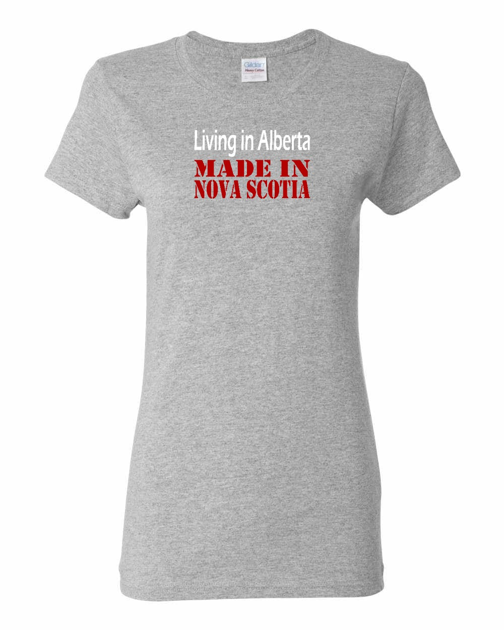 Living Alberta Made in Nova Scotia Full womens-tee