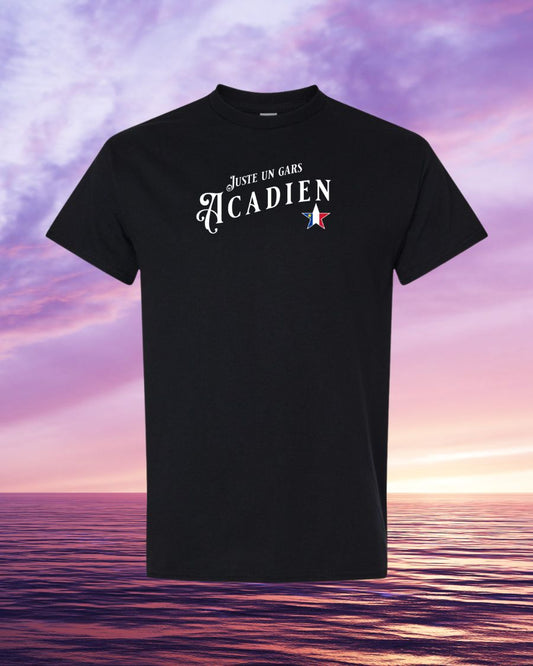 Juste un gars Acadien Men's Tee