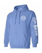 Born and Raised CB Left chest and Sleeve Pullover Hoodie - Unisex