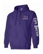 A piece of my Heart CB Red Heart Left chest and Sleeve Pullover Hoodie - Unisex