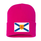 NS Flag Patch Cuffed 12" Toque