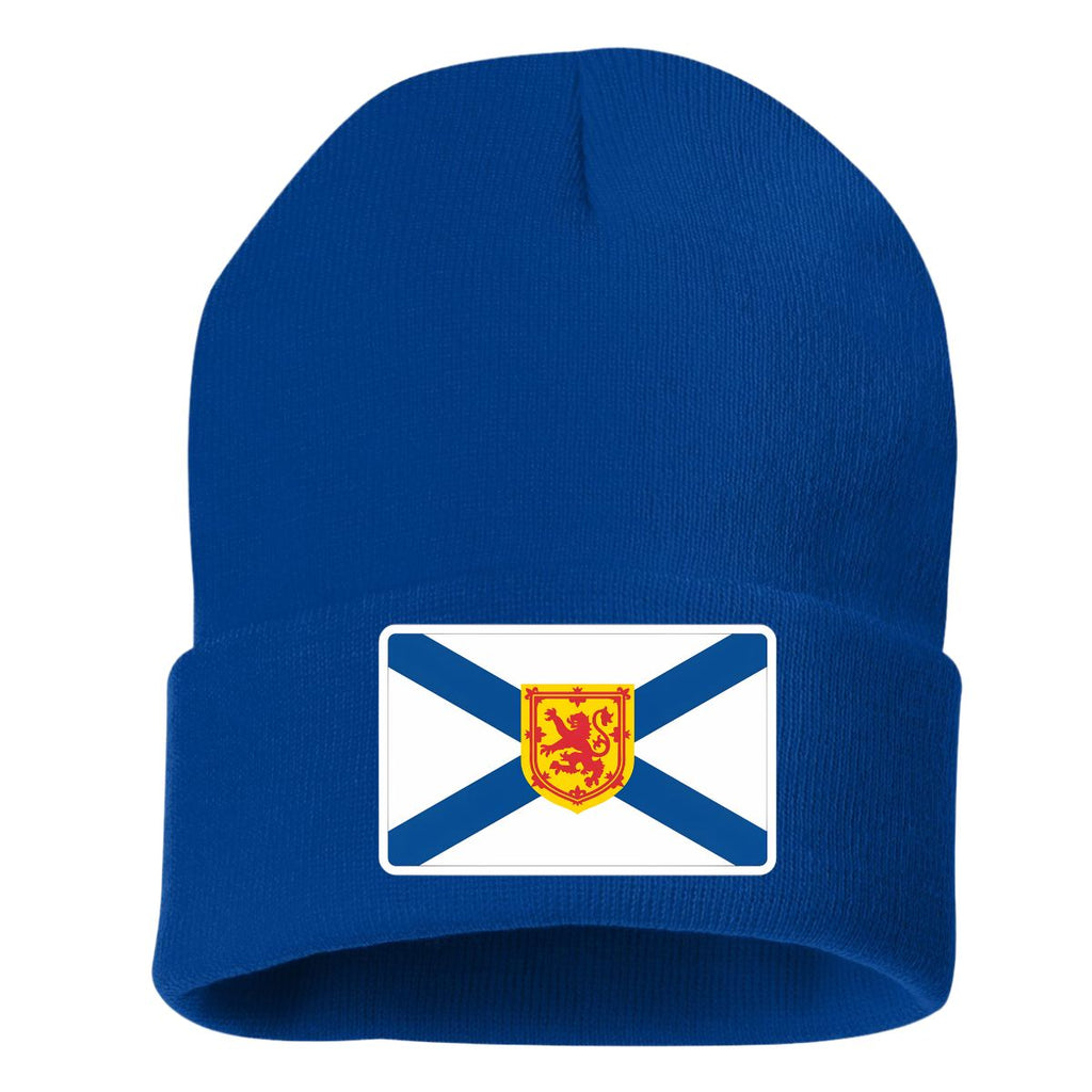 NS Flag Patch Cuffed 12" Toque
