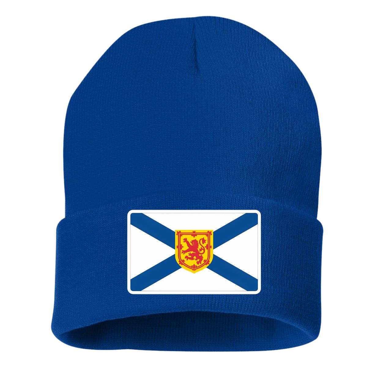 NS Flag Patch Cuffed 12" Toque