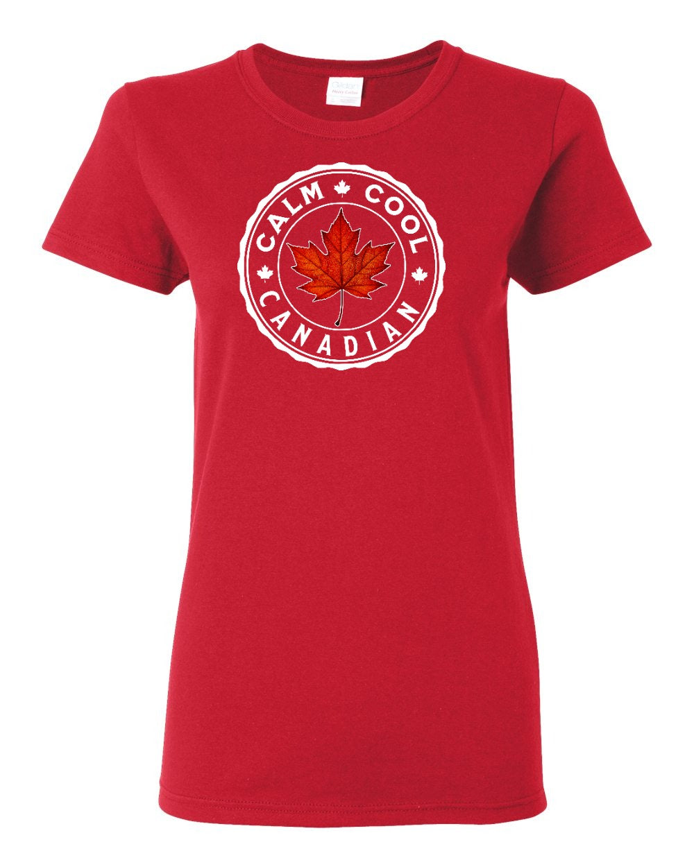 Calm Cool Canadian Leaf Women's Tee