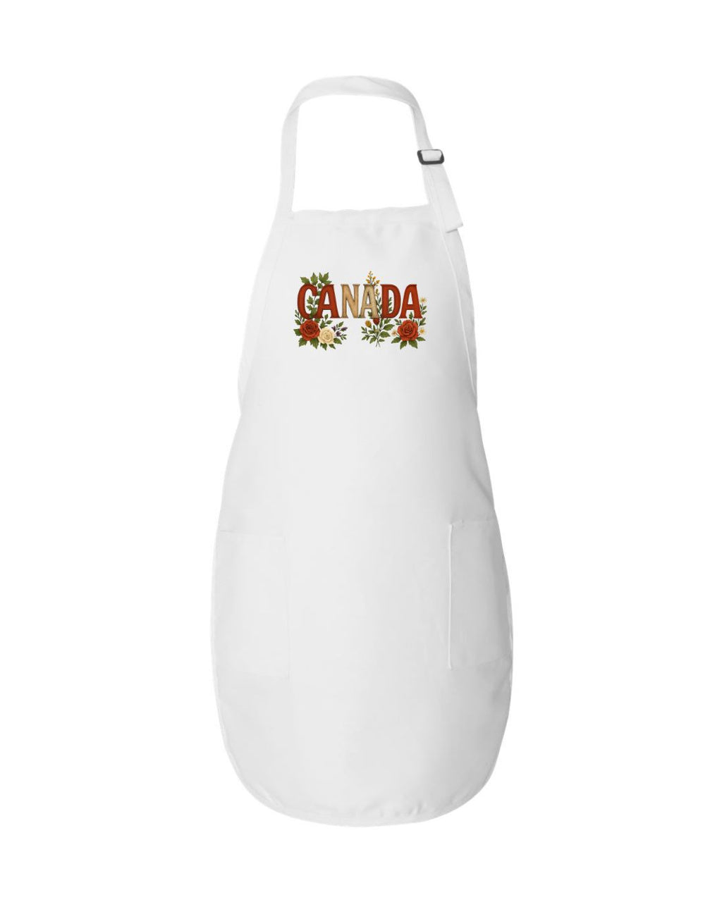 Canada Flowers Apron