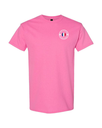 Ne Et Eleve Acadienne Left Chest French Version Women's Tee