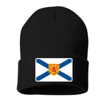 NS Flag Patch Cuffed 12" Toque