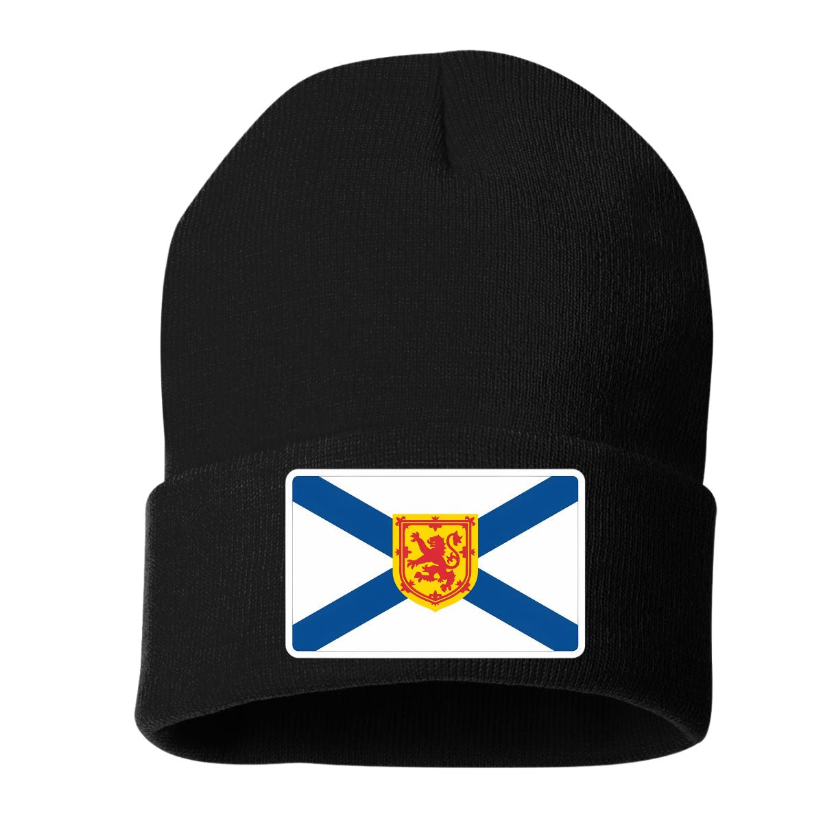 NS Flag Patch Cuffed 12" Toque