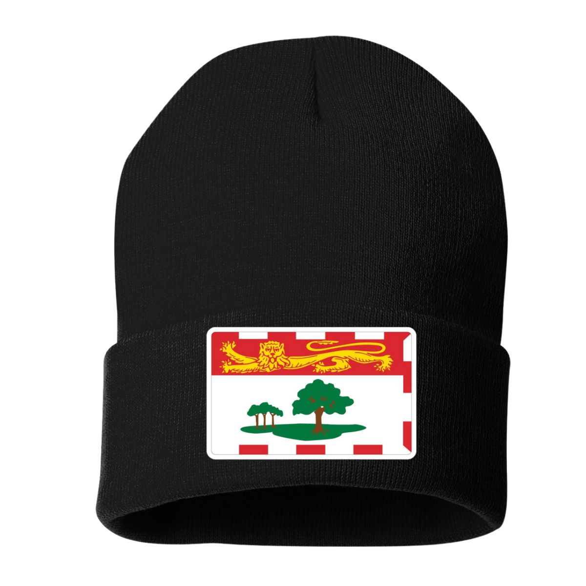 PEI Patch Cuffed 12" Toque