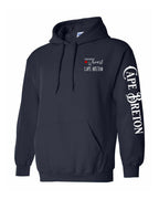 A piece of my Heart CB Red Heart Left chest and Sleeve Pullover Hoodie - Unisex