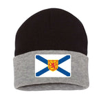 NS Flag Patch Cuffed 12" Toque