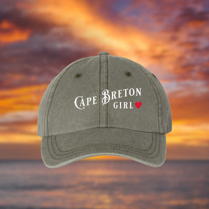 Cape Breton Girl Stonewash Hat