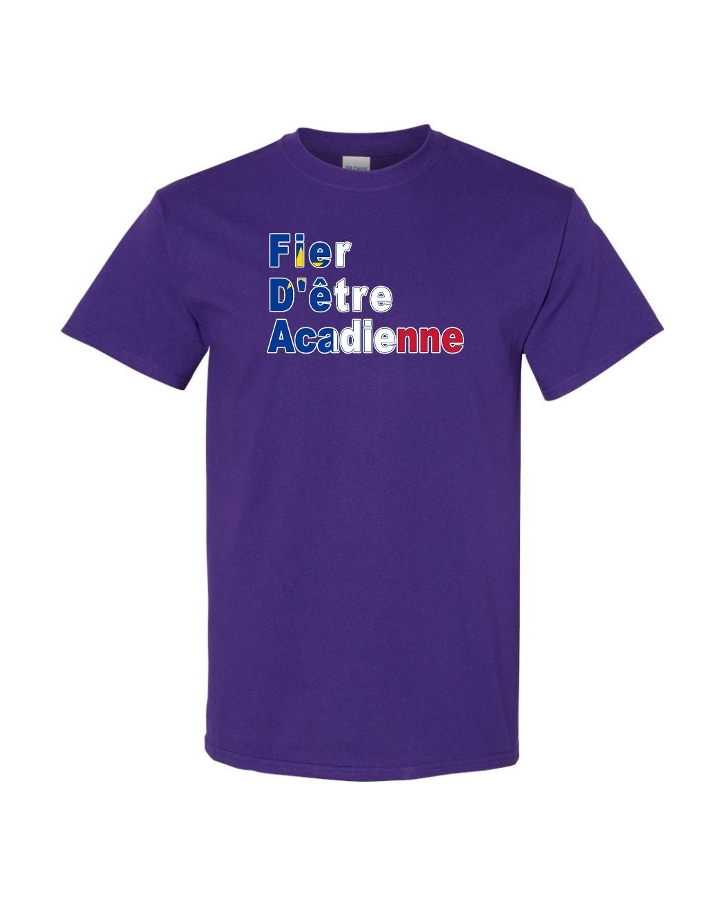 Fier D'etre Acadienne Women's Tee