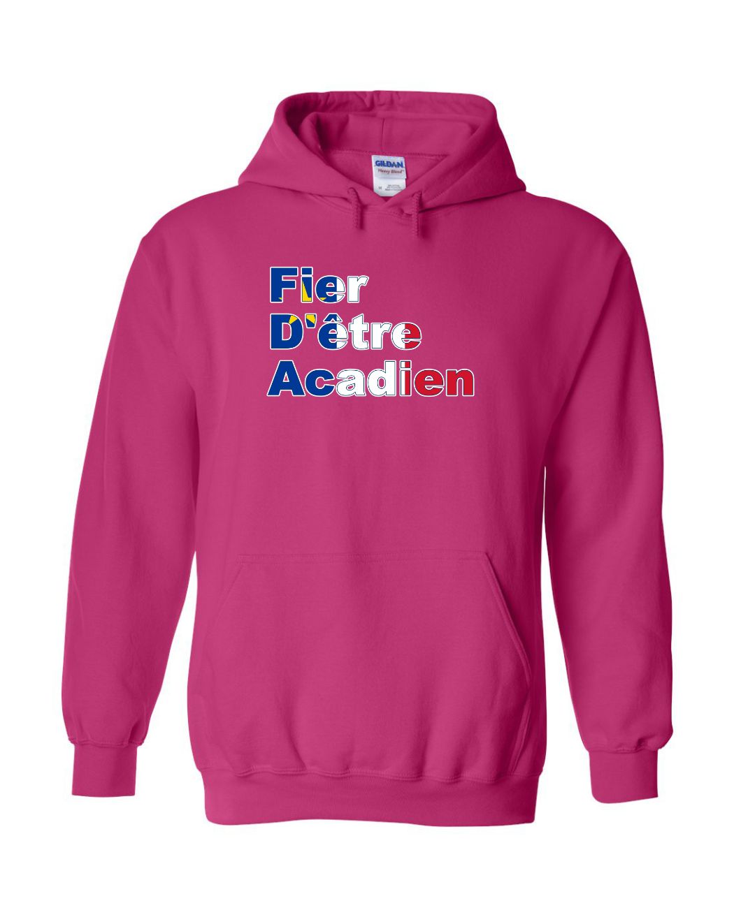 Fier D'etre Acadien Hoodie