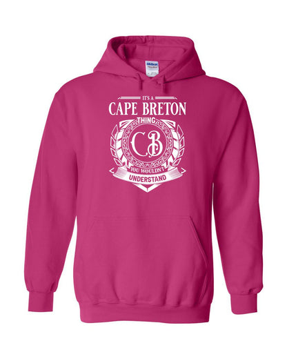 It's a Cape Breton Thing Full Front Hoodie