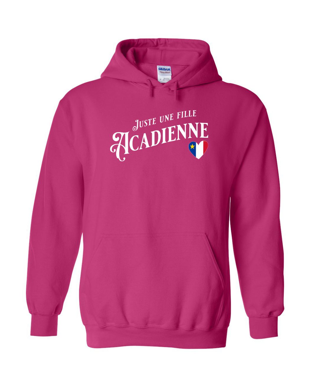 Juste Une Fille Acadienne Pullover Hoodie - Unisex
