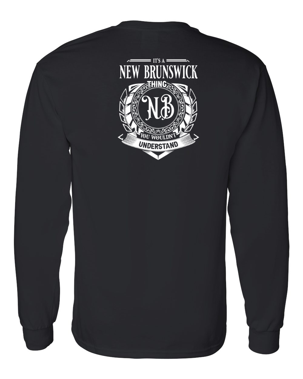 It's  A NB Thing Left Chest and Back Long Sleeve Tee - Unisex