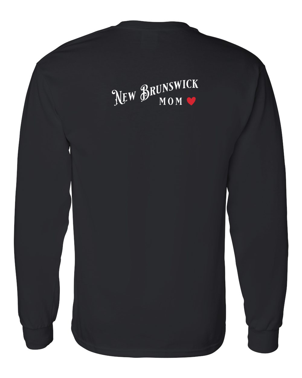 NB Mom Left Chest and Back Long Sleeve Tee - Unisex