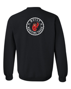 Built Maritime Tough Lobster Left Chest and Back Crewneck Sweatshirt - Unisex
