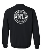 Born & Raised NFLD Left Chest and Back Crewneck Sweatshirt - Unisex